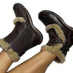 Jambu Eskimo brown faux fur lined winter boots sz 7.5 Photo 0