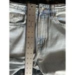 H&M &Denim 90’s Straight Ultra High Waist Jeans Wide Leg Light Distressed Size 2 Photo 6