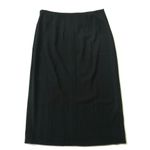 MM.LaFleur NWT Mulberry in Black Lightweight Crepe Slit Pencil Skirt 0 Photo 5