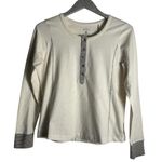 Old Ranch Sofia Top in Heather Oatmeal NEW Photo 0