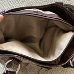 Giani Bernini Shoulder Bag Medium Tote Classic Initial Tan Brown Y2K Like New Photo 7