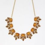 Charter Club  Gold-Tone Pave & Stone Cluster Statement Necklace 17" Photo 0