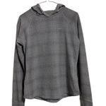 Nike  Dri-FIT Women's Hoodie‎ Pullover Gray Plaid Athletic Top Activewear Medium Photo 0