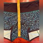 Lululemon Run: Speed Short *4-way Stretch Mountain Peaks Black Forage Teal Sz 4 Photo 9