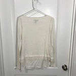 White House | Black Market Women’s Off -White Two Layer Top Size Medium Photo 1