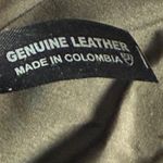 VTG Le Donne Leather Hobo Horse Stamp Dark Brown Leather Crossbody Bag Purse Photo 6