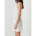 Elliatt Eliza Lace Lattice Mini Dress, Ivory, Medium Photo 2