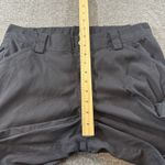 Duluth Pants Women's 8 Black Dry on the Fly Capris Cargo Nylon Hiking Outdoor Photo 6