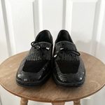 Ara Black Croc Embossed Rachel Slip On Loafer Low Comfort Wedge 7.5 G UK 10 US Size undefined Photo 2