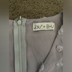 She & Sky NWOT  Purple Polka Dot Ruffle V-Neck Sun Dress Photo 9