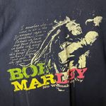 Bob Marley 2007 No Woman No Cry Graphic Tee Adult Black Medium Vintage Y2K Photo 3