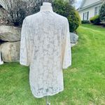 EXPRESS  Cream Lace Kimono Photo 4