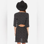 For Love & Lemons  Austin black white mini dress floral print daisy cottagecore Photo 10