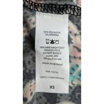 LuLaRoe Azure Printed Skirt Aqua Blue Pink Floral Vine A-line XS Photo 6