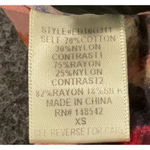 Aratta Silent Journey Button Down Shirt XS Pink Blue Floral Photo 4