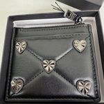 Love moschino Studded Quilted Black Cardholder Photo 5