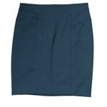 New York & Co. Pencil Skirt Size 6 Black Stretch Blend Back Zip Womens 32X21‎ Photo 0