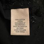 Calypso St. Barth  Size Small 3/4 Sleeve Tie Front Metallic Blouse Photo 10