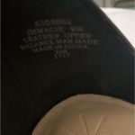 Isaac Mizrahi  Live! Black Leather Wedge Sandals - 9 Photo 5