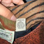 Tantrums Women's 3/4 Sleeve Button Front cotton Jacket Top petite Multicolor Brown Size undefined Photo 3