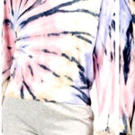 Young Fabulous and Broke Young‎ Fabulous & Broke Rare Pink Lolly Kelly Tie Dye Hoodie Sweatshirt Size S Photo 0