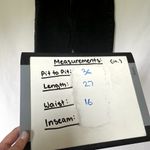 Ralph Lauren Lauren black jeans classic straight style cotton women's size 10 Photo 2