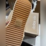 NIB Dolce Vita Debra Platform Sandal Silver Sz 10 $130‎ Photo 5