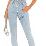 GRLFRND Daphne Ultra High Rise Skinny Jeans Borderlands Light Blue Denim Size 25 Photo 0