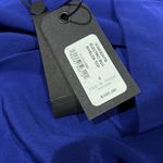 Rag and Bone  Electric Blue Shields Silk V-Neck Blouse NWT C24 Photo 7