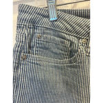 Seven7  Women's 9" Inseam Sunset Bermuda Distressed Shorts‎ Frayed Hem Size 12 Photo 3