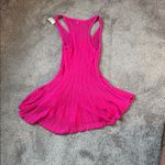 American Eagle  Magenta Knit Beach Mini Dress SIZE S Photo 4