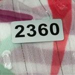 Ramy Brook  Women’s Size L White Floral Print Jules Ruffle Front Halter Top Photo 9