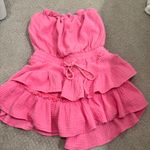 Pink Mini Dress/romper Photo 1