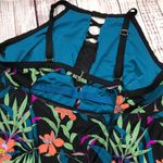 Terra & Sky  one piece floral tropical swimsuit size 5X new  without tags Photo 6