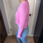 Universal Threads Women’s ribbed Pink Long Sleeve Sweater Photo 1