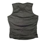 Cheerleader Uniform Top Black Silver V Photo 7