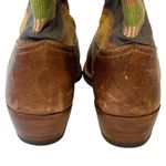 Handmade  Guatemalan Leather Artisan‎ Festival Boots Size 8.5-9 Photo 4