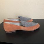 LOGO By Lori Goldstein Lori Goldstein Greer Leather Suede Faux Gray Shearling Flats Loathers Size 11 Photo 4