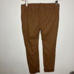 Acne Studios Acne Brooke turn up slim trousers women size 38 6 wool cashmere  caramel colored Photo 5