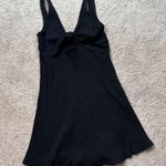 Billabong  black ribbed casual mini dress Photo 0