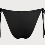BERLOOK ECONYL® Black Halter Triangle Bikini Top AND Black Tie Bikini BoTTOM 25 Size M Photo 10