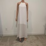 Show Me Your Mumu  medium adjustable halter tie sheer dress SW 3123 Photo 8