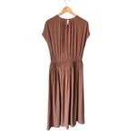 Everlane  The Gathered Midi Dress Size M Photo 5