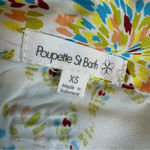 Poupette St. Barth Abstract Floral Wrap Skirt Size XS Photo 7