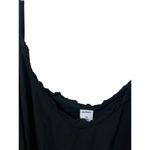 Old Navy  Women’s Black Tank Top 3X Plus Cami Thin Strap Y2K Whimsigoth Ruffle Photo 3
