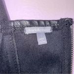 Charlotte Russe Black Faux Leather Bustier Top Women Size S Goth Babydoll Snake Photo 7