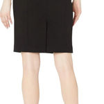 Calvin Klein  Classic Black Pencil Skirt Photo 0
