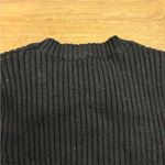 ZARA Black  ribbed long sleeve Photo 4