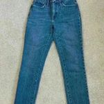 Madewell the mid-rise perfect vintage jean blue jeans in size 25 Photo 0
