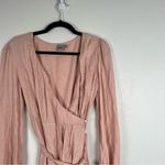 ASOS  Wrap Long Sleeve Dress‎ Sz 8 Photo 3
